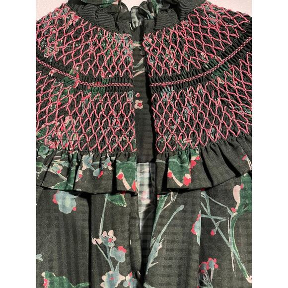 Tuckernuck women's Jaguar Garden Marion Blouse size M NWOT - Picture 10 of 12